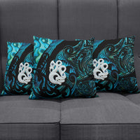 Manaia New Zealand Matariki Pillow Cover NZ Paua Shell Maori Art LT14 - Polynesian Pride