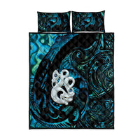 Manaia New Zealand Matariki Quilt Bed Set NZ Paua Shell Maori Art LT14 - Polynesian Pride