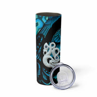 Manaia New Zealand Matariki Skinny Tumbler NZ Paua Shell Maori Art