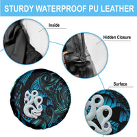 Manaia New Zealand Matariki Spare Tire Cover NZ Paua Shell Maori Art LT14 - Polynesian Pride