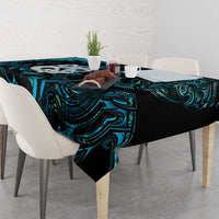 Manaia New Zealand Matariki Tablecloth NZ Paua Shell Maori Art LT14 - Polynesian Pride