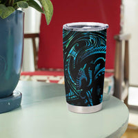 Manaia New Zealand Matariki Tumbler Cup NZ Paua Shell Maori Art LT14 - Polynesian Pride