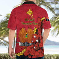 Polynesian Pride Remembrance Day PNG Hawaiian Shirt Papua New Guinea We Will Remember Them LT14 - Polynesian Pride