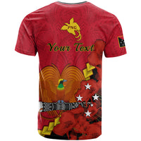Custom Remembrance Day PNG T Shirt Papua New Guinea We Will Remember Them LT14 - Polynesian Pride
