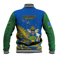 Polynesian Pride Independence Day Solomon Islands Baseball Jacket Happy 45th Anniversary LT14 - Polynesian Pride