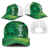 World Mental Health Awareness Month Baseball Net Cap Warriors Brave Strong Galaxy Vibes LT14 - Polynesian Pride