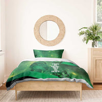 World Mental Health Awareness Month Bedding Set Warriors Brave Strong Galaxy Vibes