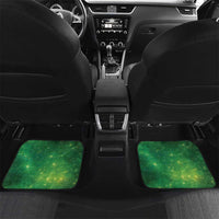 World Mental Health Awareness Month Car Mats Warriors Brave Strong Galaxy Vibes LT14 Set 2pcs - Back Green - Polynesian Pride