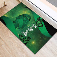 World Mental Health Awareness Month Rubber Doormat Warriors Brave Strong Galaxy Vibes LT14 - Polynesian Pride