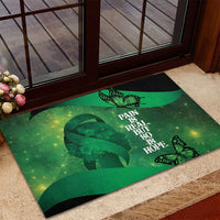 World Mental Health Awareness Month Rubber Doormat Warriors Brave Strong Galaxy Vibes LT14 - Polynesian Pride