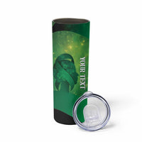 Personalised World Mental Health Awareness Month Skinny Tumbler Warriors Brave Strong Galaxy Vibes