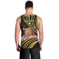 Personalised Tokelau Tokehega Day Men Tank Top Tokelauan Tatau Black Color - Polynesian Pride