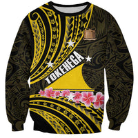 Personalised Tokelau Tokehega Day Sweatshirt Tokelauan Tatau Black Color - Polynesian Pride