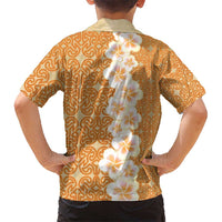 Personalised Tufi Tapa and Tattoo Festival Hawaiian Shirt Oro Tapa Cloth With Plumeria - Polynesian Pride