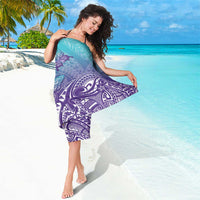 Polynesia Suicide Prevention Month Sarong Butterfly Purple And Teal Ribbon Tomorrow Needs You