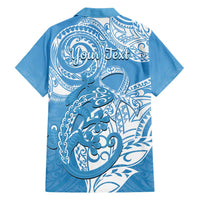 Personalised New Zealand Autism Awareness Hawaiian Shirt NZ Fern With Maori Koru Lizard LT14 - Polynesian Pride