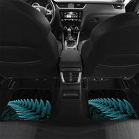 Personalised New Zealand Darts Christmas Car Mats Maori Fern Merry Dartsmas - Polynesian Pride