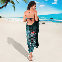 New Zealand Darts Christmas Sarong Maori Fern Merry Dartsmas - Polynesian Pride