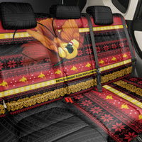 Papua New Guinea Christmas Back Car Seat Cover Bikpela hamamas blong dispela Krismas - Polynesian Pride
