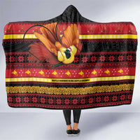 Papua New Guinea Christmas Hooded Blanket Bikpela hamamas blong dispela Krismas - Polynesian Pride