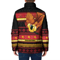Papua New Guinea Christmas Padded Jacket Bikpela hamamas blong dispela Krismas - Polynesian Pride