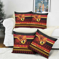 Papua New Guinea Christmas Pillow Cover Bikpela hamamas blong dispela Krismas - Polynesian Pride