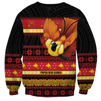 Papua New Guinea Christmas Sweatshirt Bikpela hamamas blong dispela Krismas - Polynesian Pride