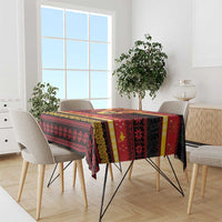 Papua New Guinea Christmas Tablecloth Bikpela hamamas blong dispela Krismas LT14 - Polynesian Pride