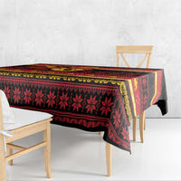 Papua New Guinea Christmas Tablecloth Bikpela hamamas blong dispela Krismas LT14 - Polynesian Pride
