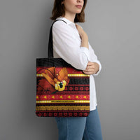 Papua New Guinea Christmas Tote Bag Bikpela hamamas blong dispela Krismas - Polynesian Pride