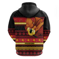 Papua New Guinea Christmas Zip Hoodie Bikpela hamamas blong dispela Krismas - Polynesian Pride