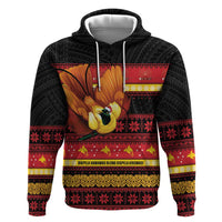 Papua New Guinea Christmas Zip Hoodie Bikpela hamamas blong dispela Krismas - Polynesian Pride