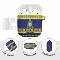 Niue Christmas AirPods Case Monuina e Kilisimasi Hiapo Motifs LT14 - Polynesian Pride