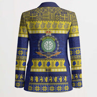 Niue Christmas Blazer Monuina e Kilisimasi Hiapo Motifs - Polynesian Pride