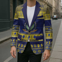 Niue Christmas Blazer Monuina e Kilisimasi Hiapo Motifs - Polynesian Pride