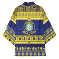 Niue Christmas Kimono Monuina e Kilisimasi Hiapo Motifs - Polynesian Pride