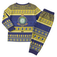 Niue Christmas Pajama Set Monuina e Kilisimasi Hiapo Motifs - Polynesian Pride