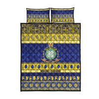 Niue Christmas Quilt Bed Set Monuina e Kilisimasi Hiapo Motifs - Polynesian Pride