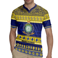 Niue Christmas Rugby Jersey Monuina e Kilisimasi Hiapo Motifs LT14 - Polynesian Pride