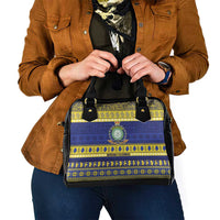 Niue Christmas Shoulder Handbag Monuina e Kilisimasi Hiapo Motifs - Polynesian Pride