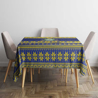 Niue Christmas Tablecloth Monuina e Kilisimasi Hiapo Motifs - Polynesian Pride