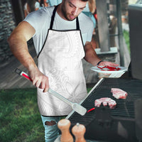 Tapu Fanau Ia Niue Apron Happy White Sunday Unique Hiapo - Polynesian Pride