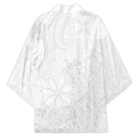 Tapu Fanau Ia Niue Kimono Happy White Sunday Unique Hiapo - Polynesian Pride