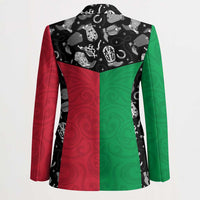 Vanuatu Cowboy Blazer Cowboy Symbols Split Stylized LT14 - Polynesian Pride