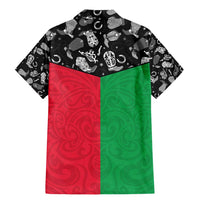 Vanuatu Cowboy Family Matching Mermaid Dress and Hawaiian Shirt Cowboy Symbols Split Stylized - Polynesian Pride