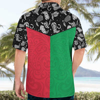Vanuatu Cowboy Hawaiian Shirt Cowboy Symbols Split Stylized LT14 - Polynesian Pride