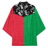 Vanuatu Cowboy Kimono Cowboy Symbols Split Stylized LT14 - Polynesian Pride