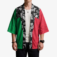 Vanuatu Cowboy Kimono Cowboy Symbols Split Stylized LT14 - Polynesian Pride