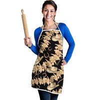 Vanuatu Cowboy Apron Seamless Straw Hats Hibiscus LT14 - Polynesian Pride