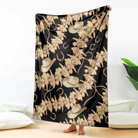 Vanuatu Cowboy Blanket Seamless Straw Hats Hibiscus - Polynesian Pride